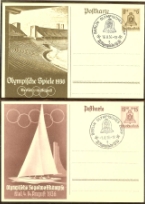 Cartolina dell'evento olimpiaco